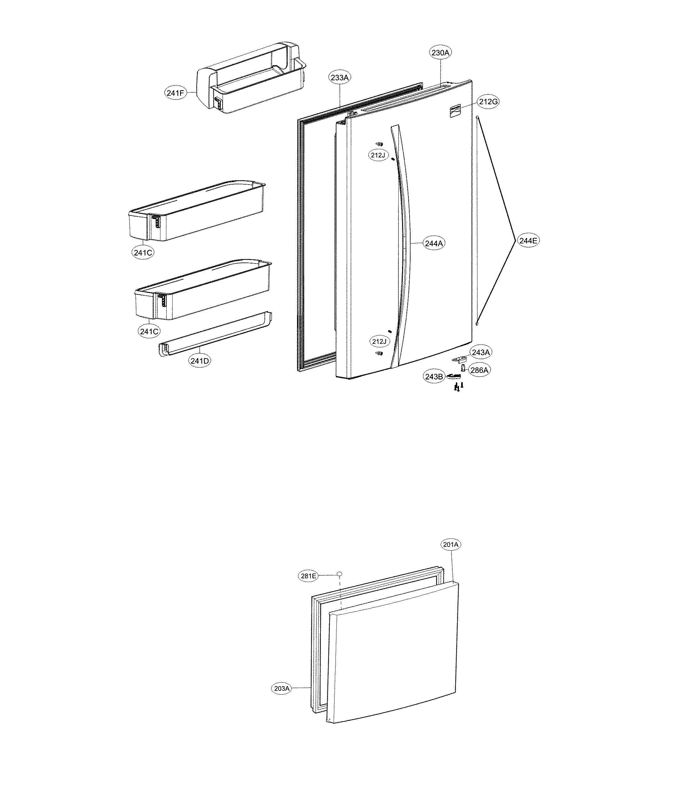 Door parts