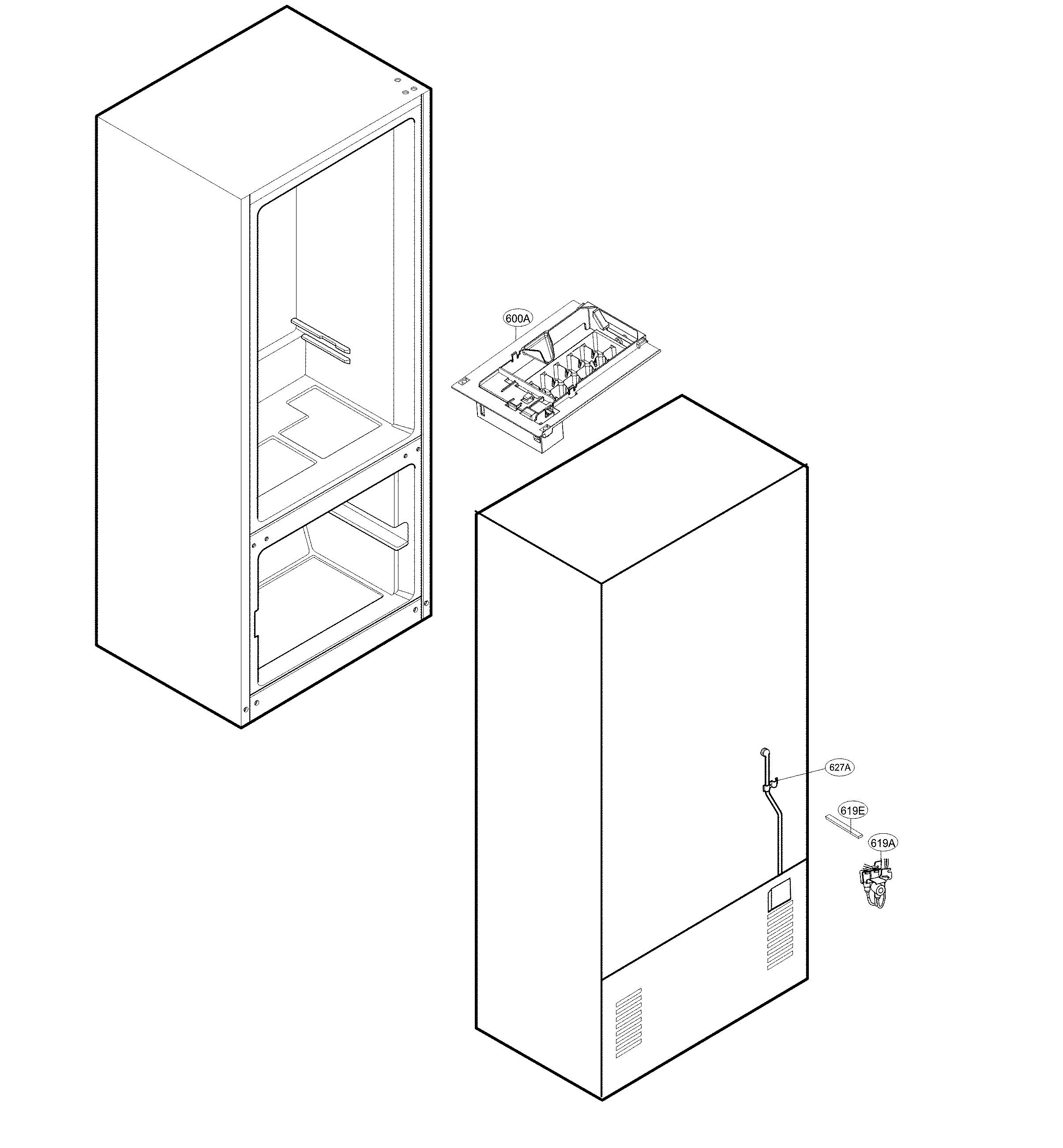 Ice maker parts