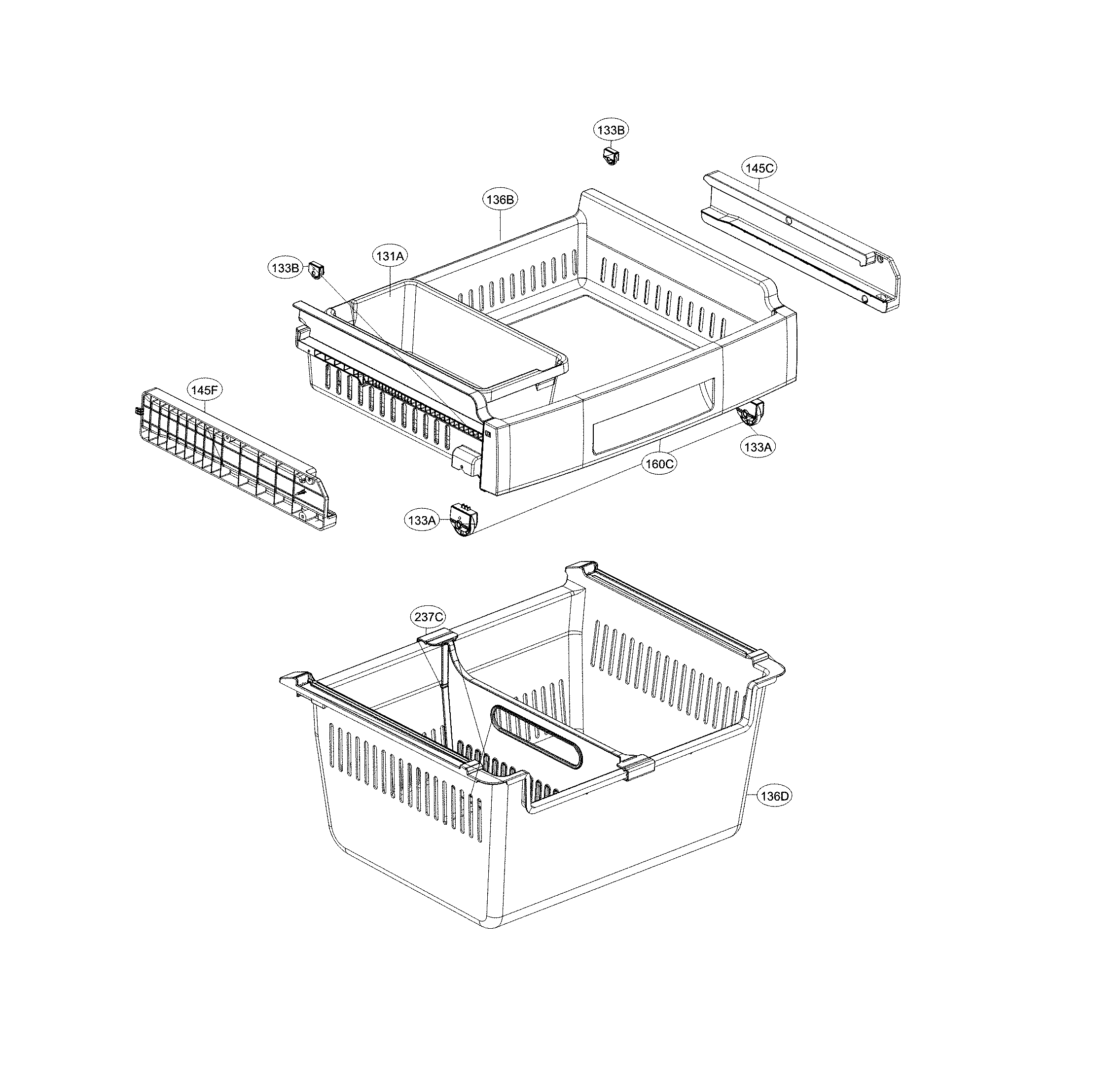 Freezer parts