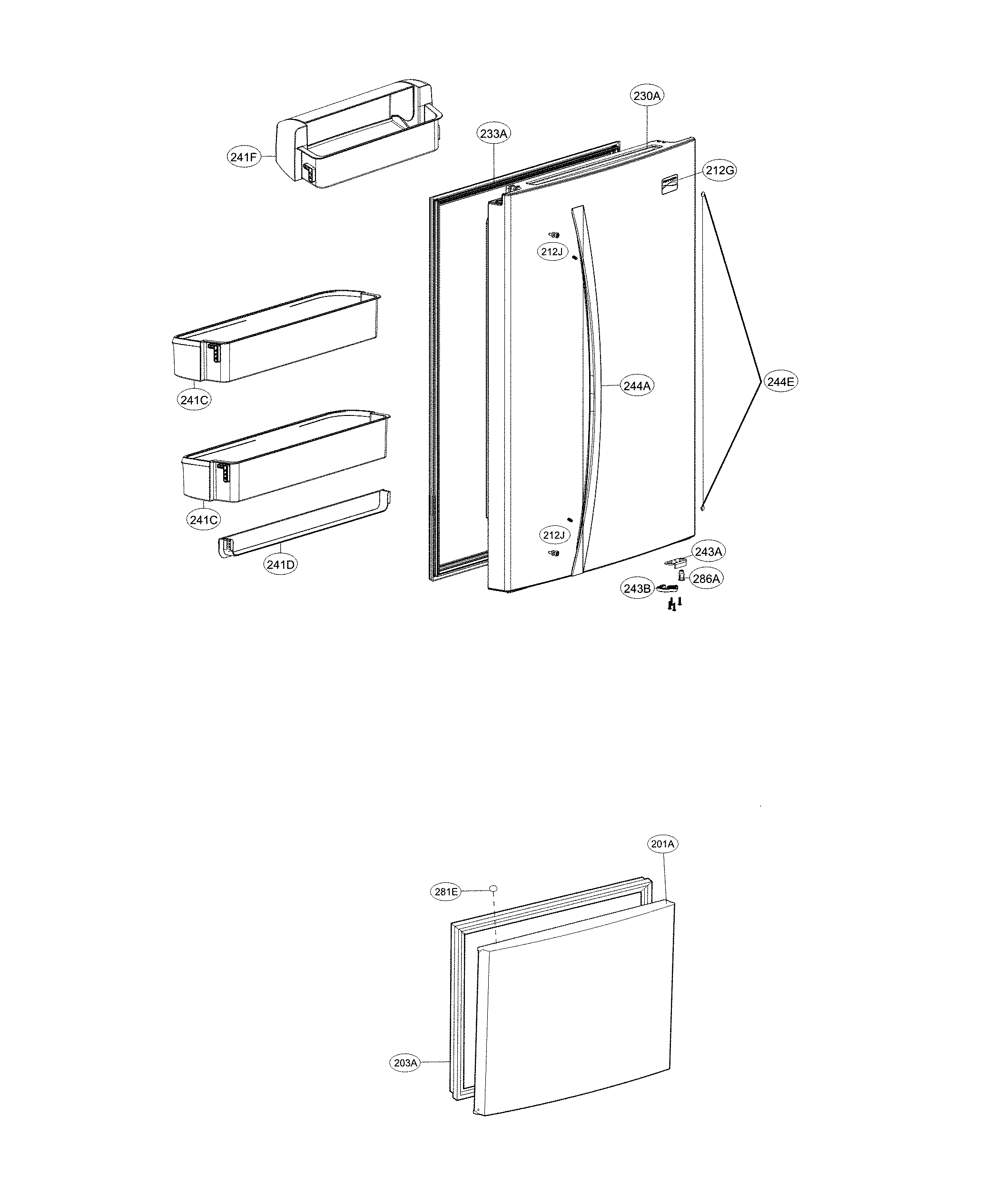 Door parts