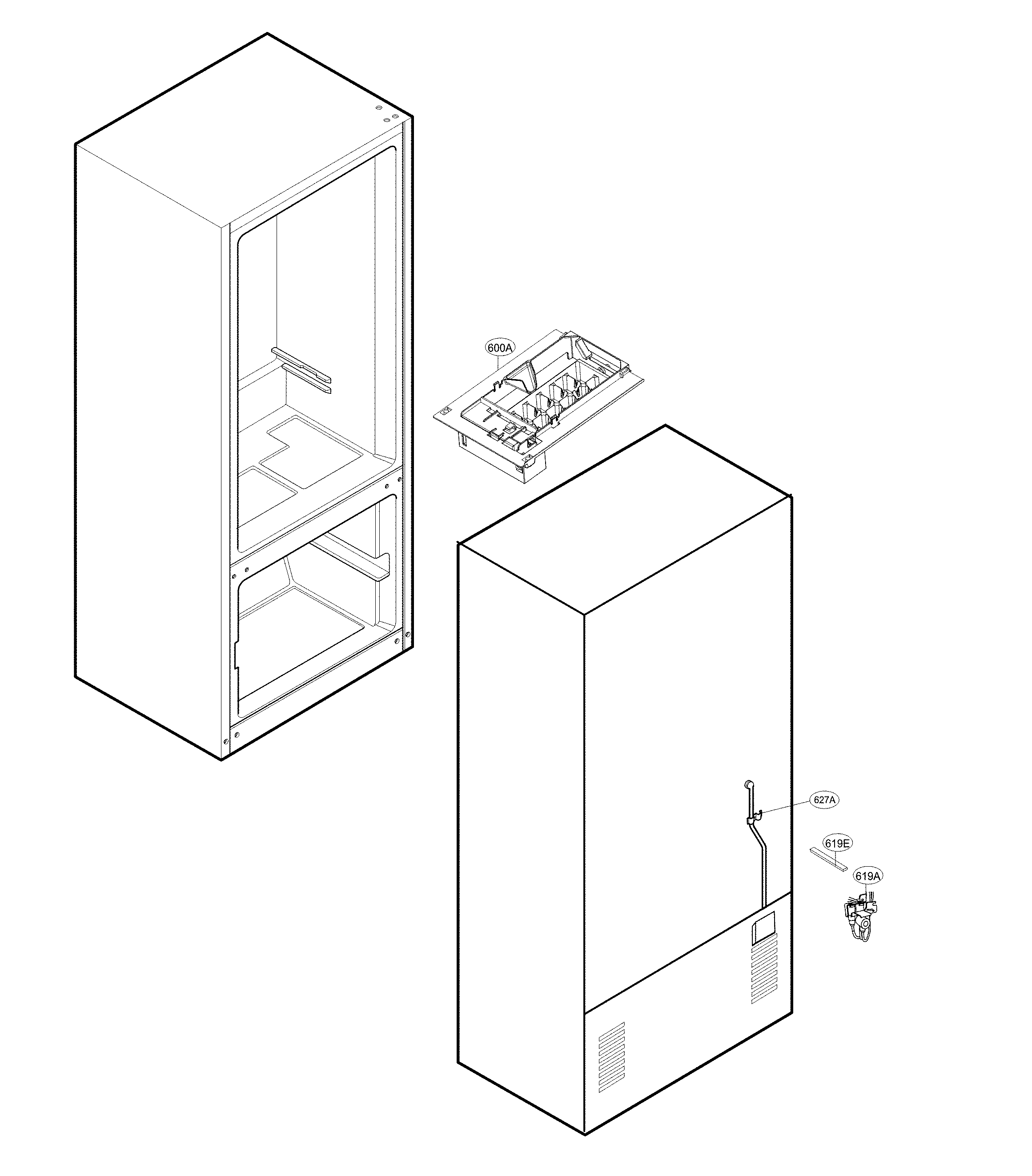 Ice maker parts