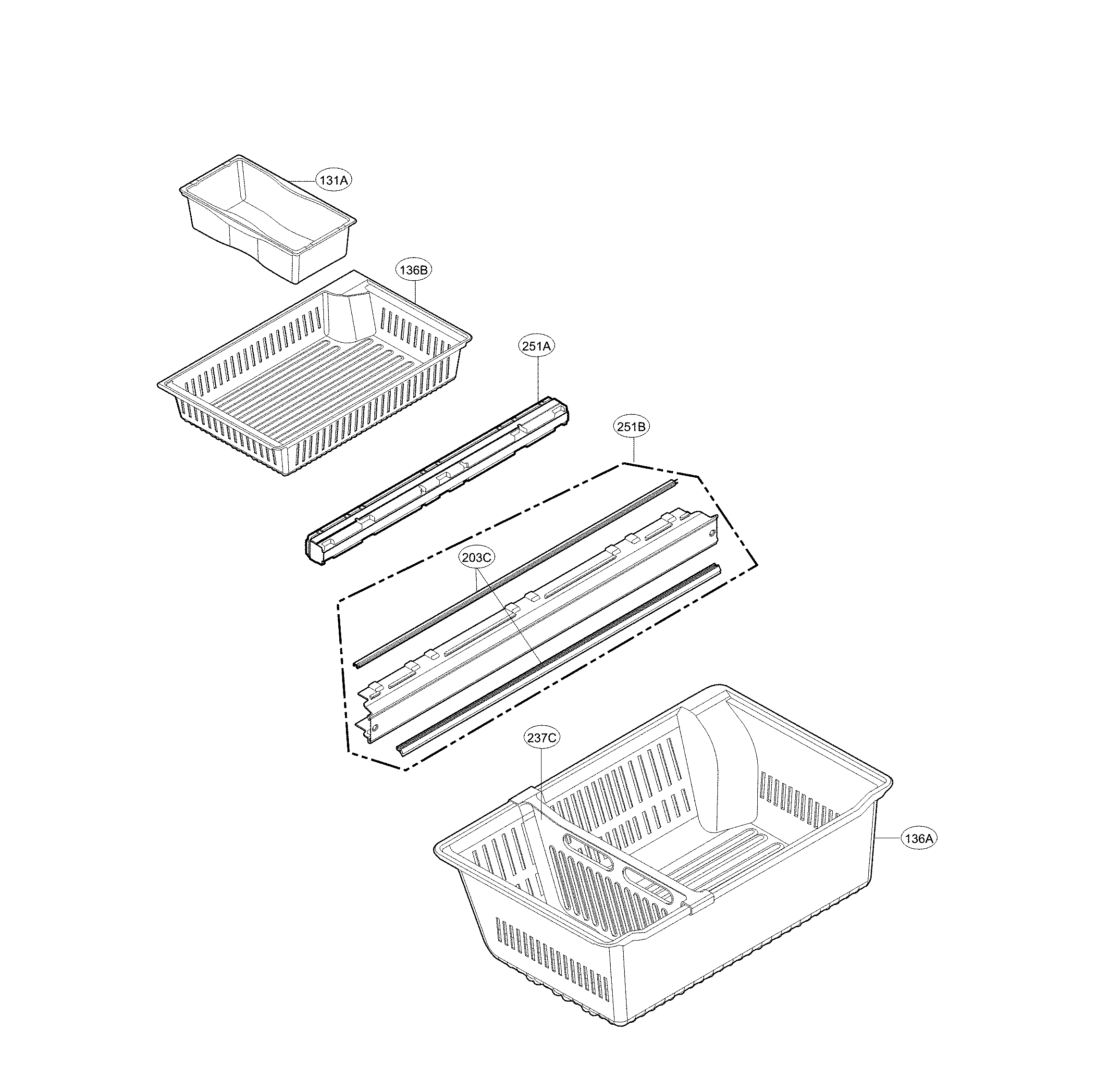 Freezer parts
