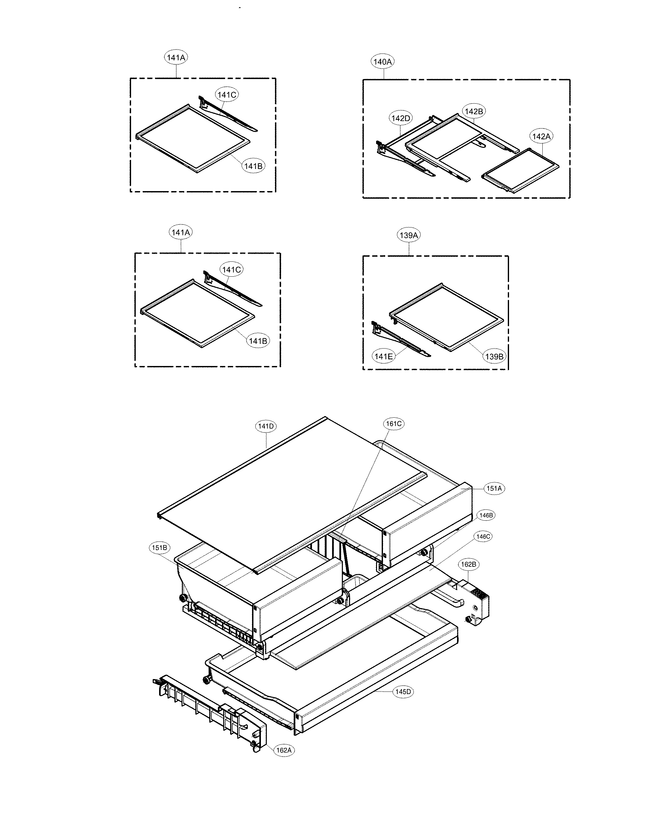 Refrigerator parts