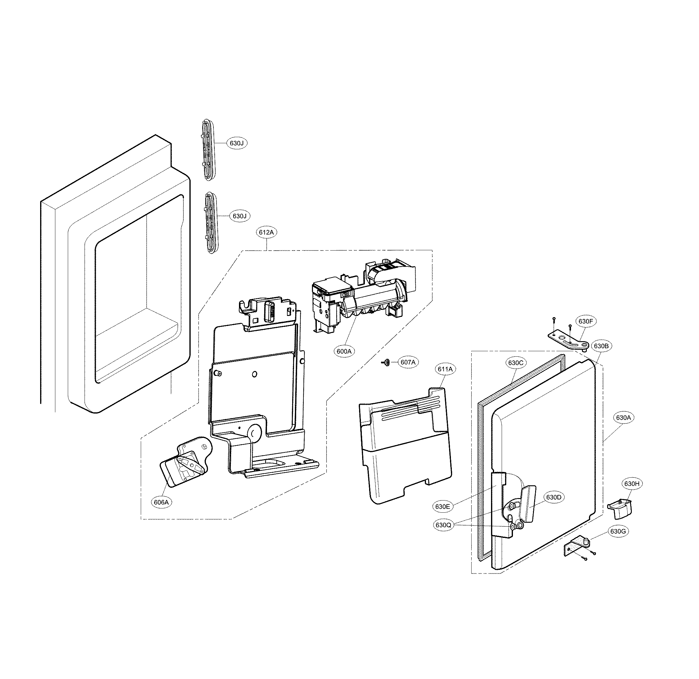 Ice maker parts