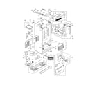 Kenmore 79551733810 case parts diagram