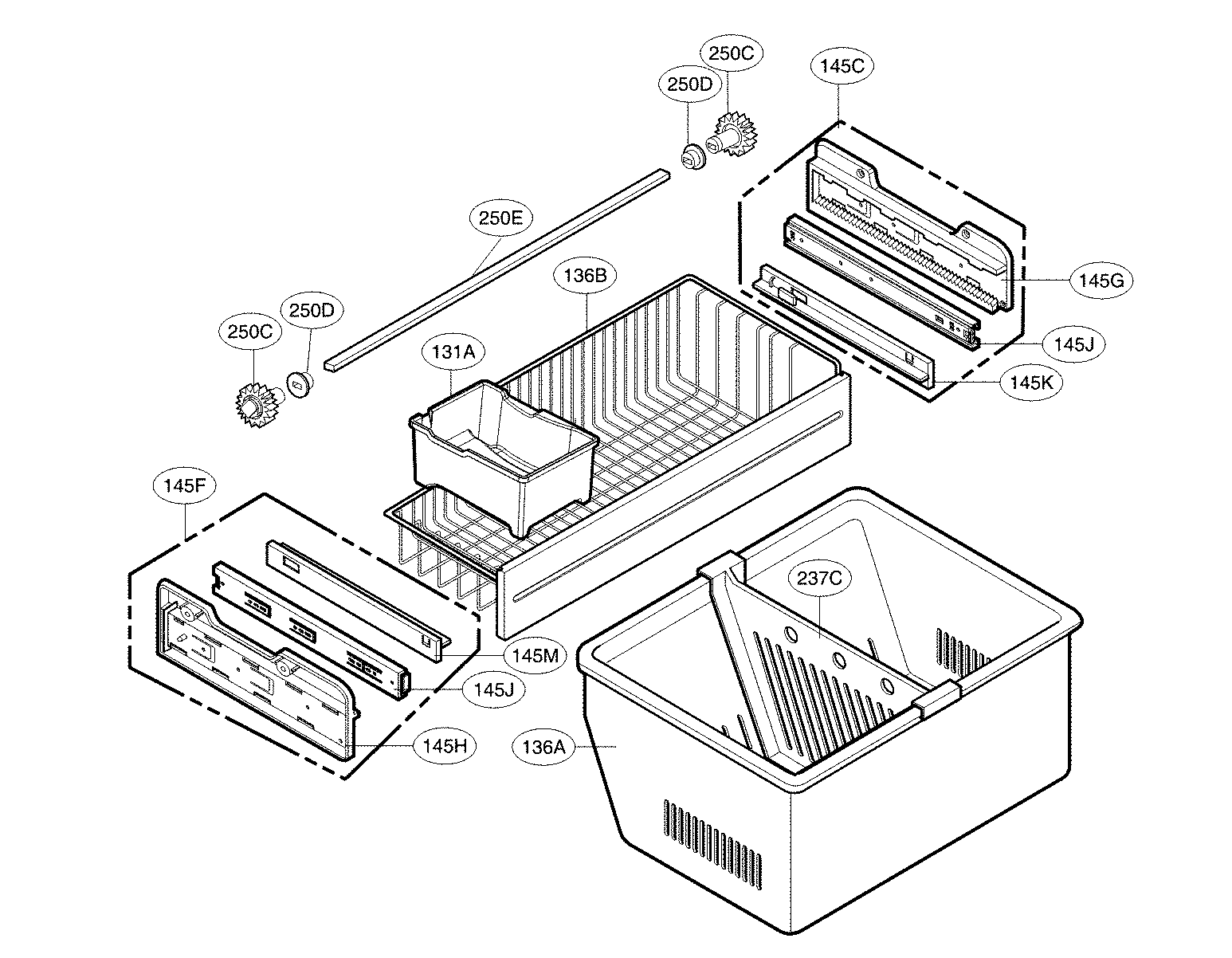 FREEZER PARTS