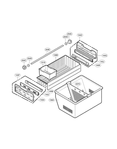 Freezer parts
