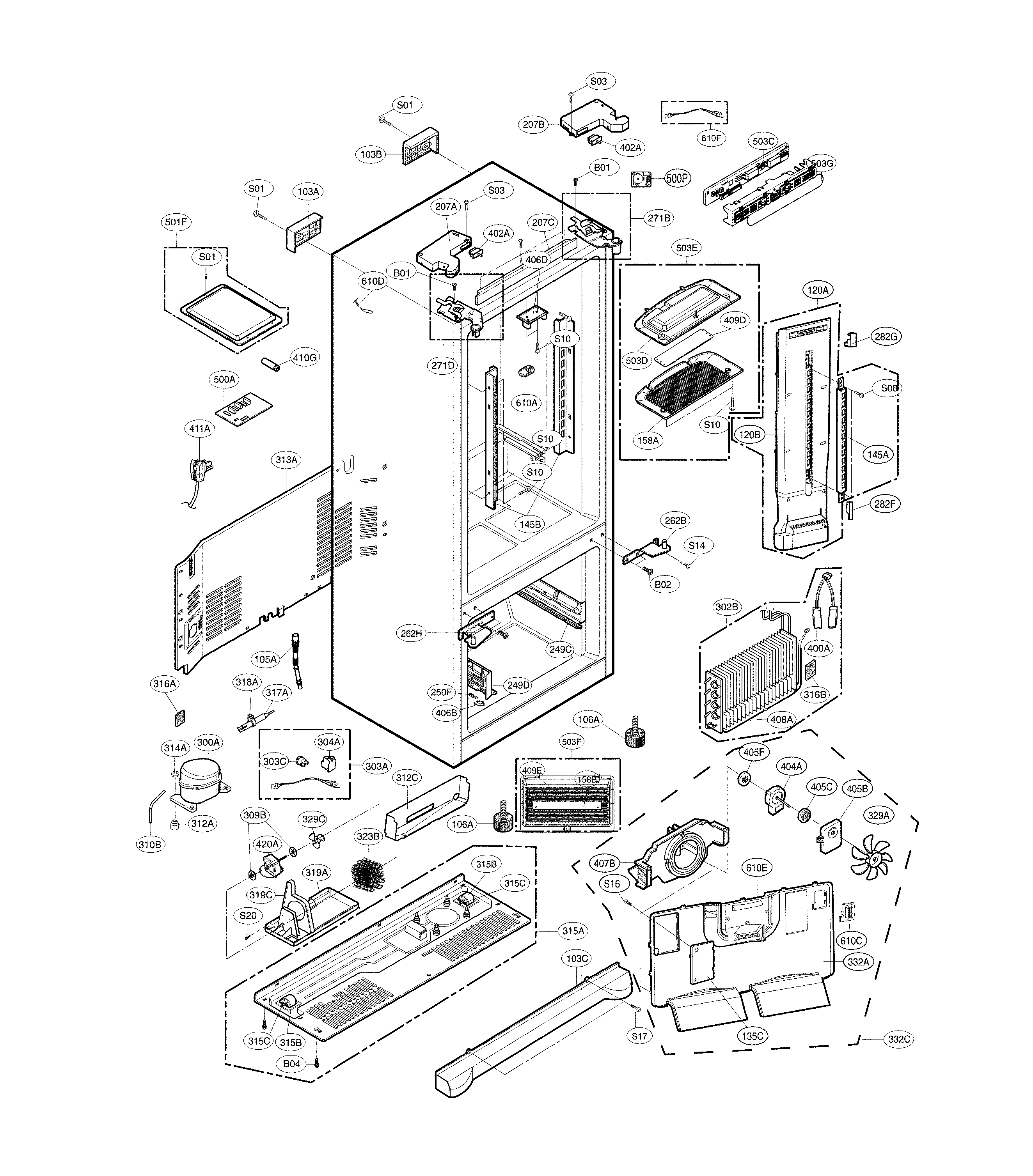 Case parts