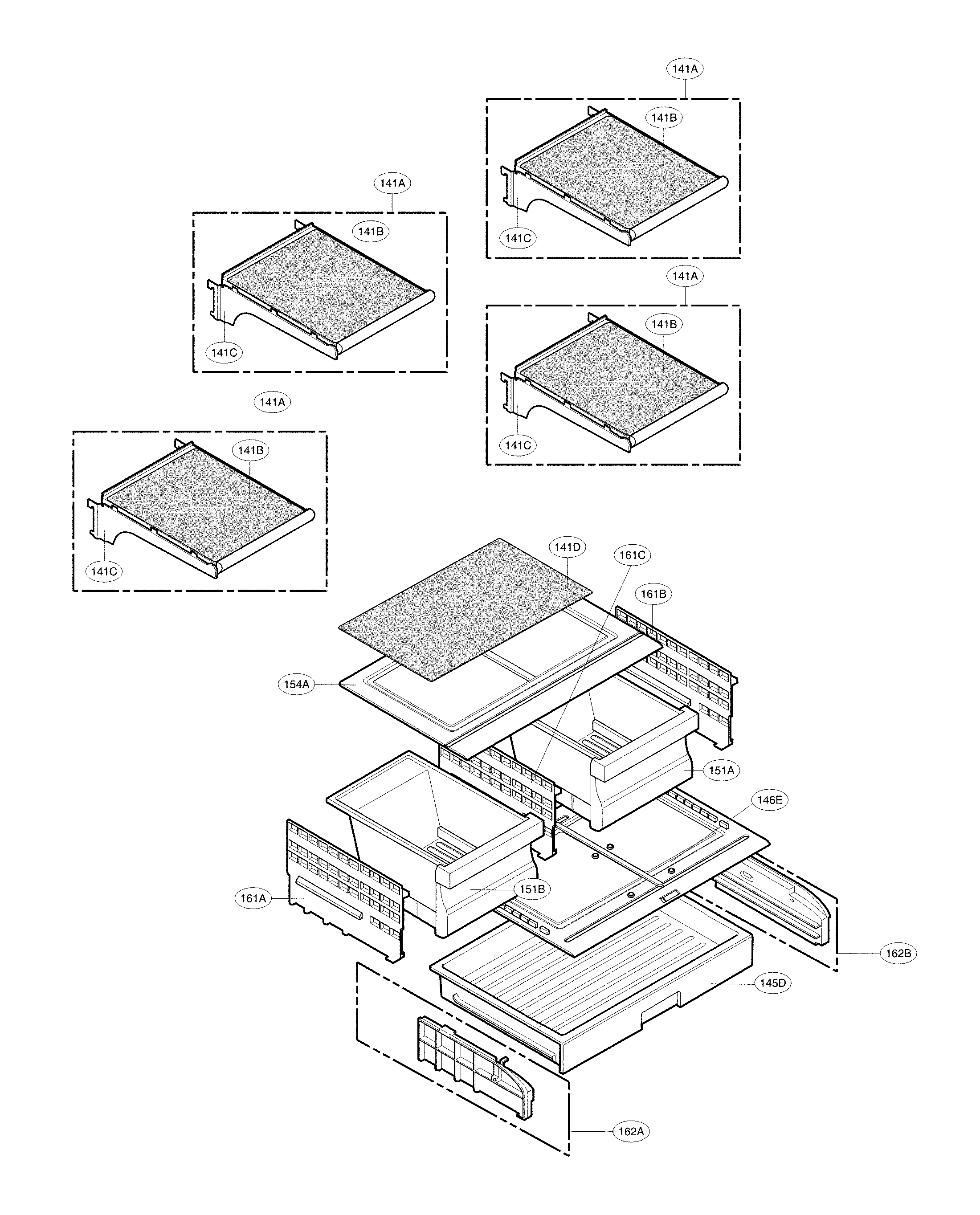 Refrigerator parts