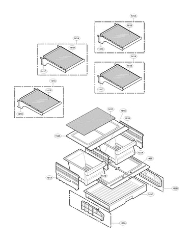 Refrigerator parts
