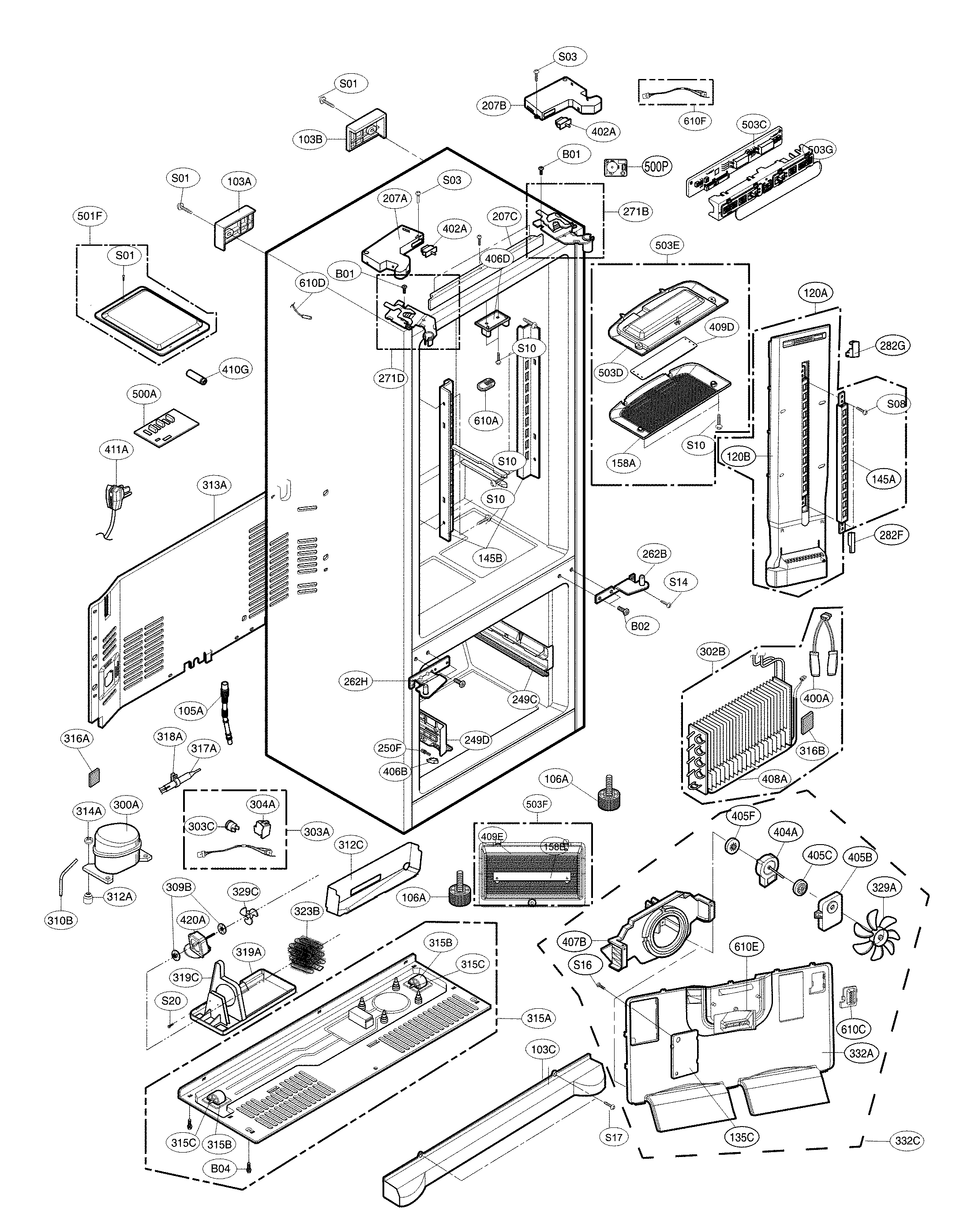 CASE PARTS