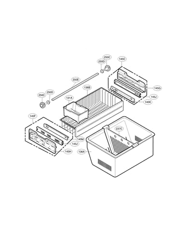 Freezer parts