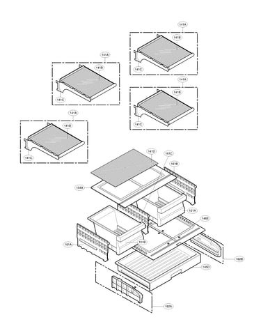 Refrigerator parts