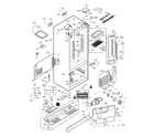 Kenmore 79571609014 case parts diagram