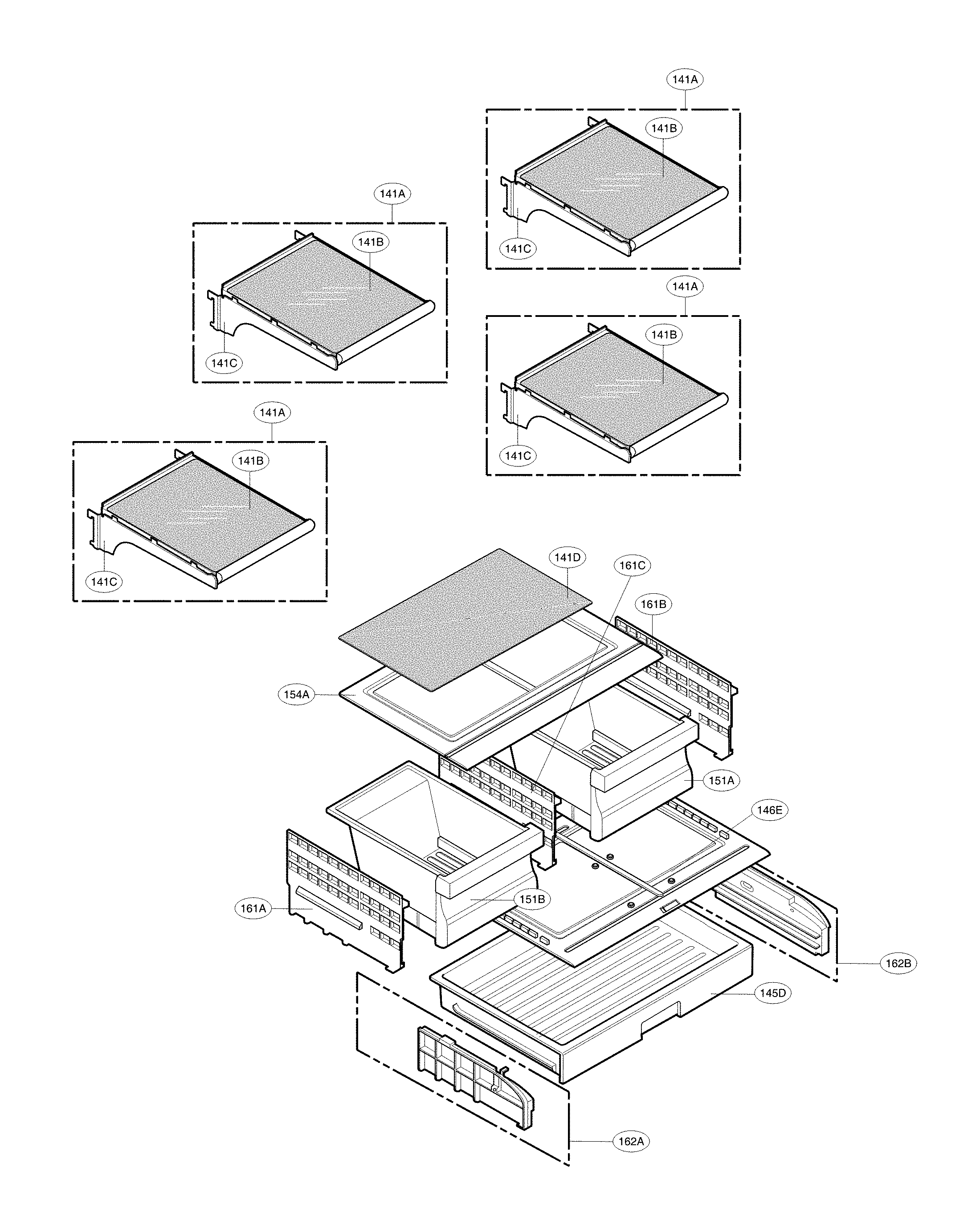 Refrigerator parts
