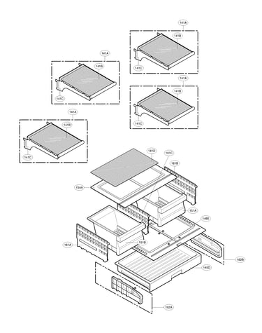 Refrigerator parts