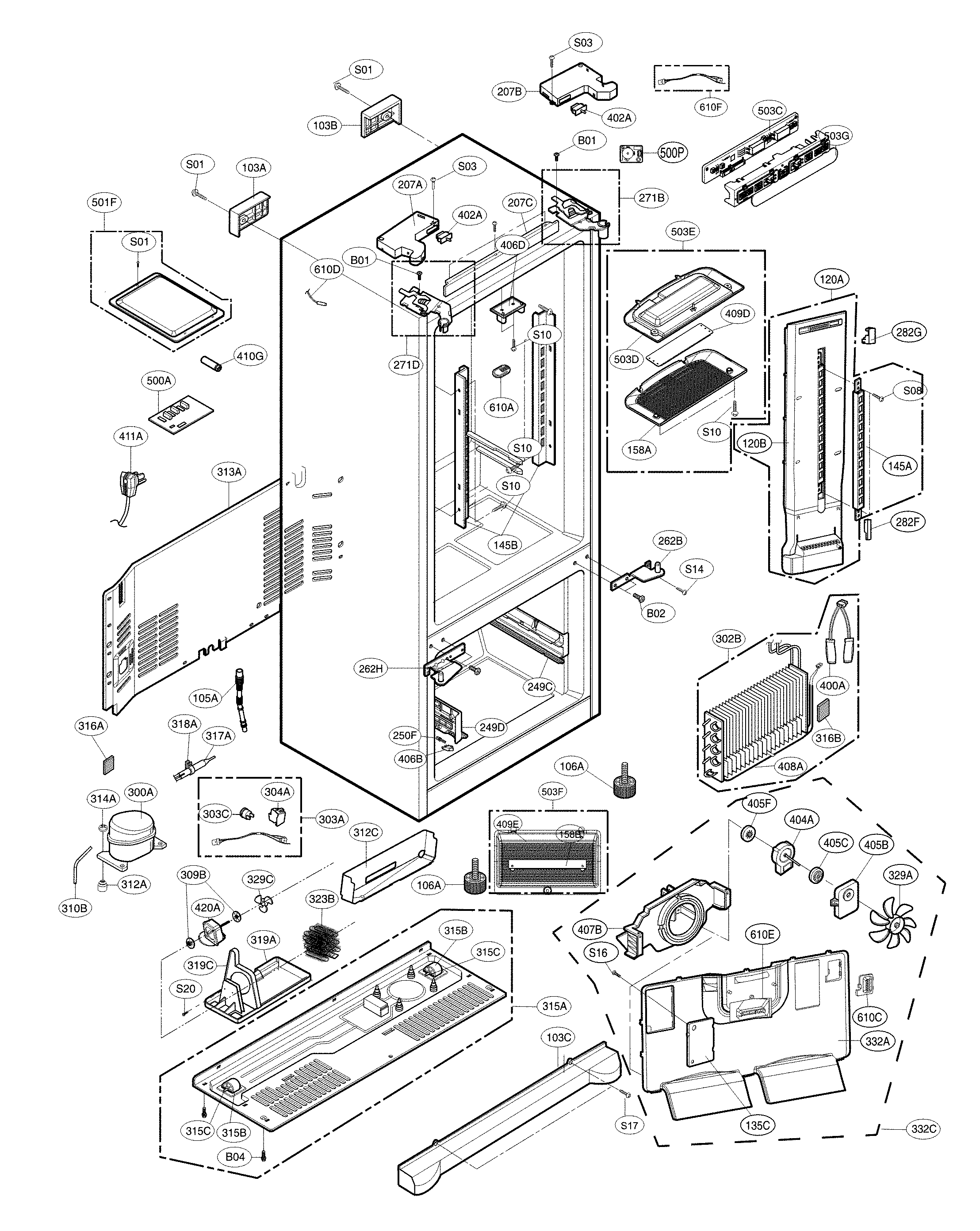 CASE PARTS