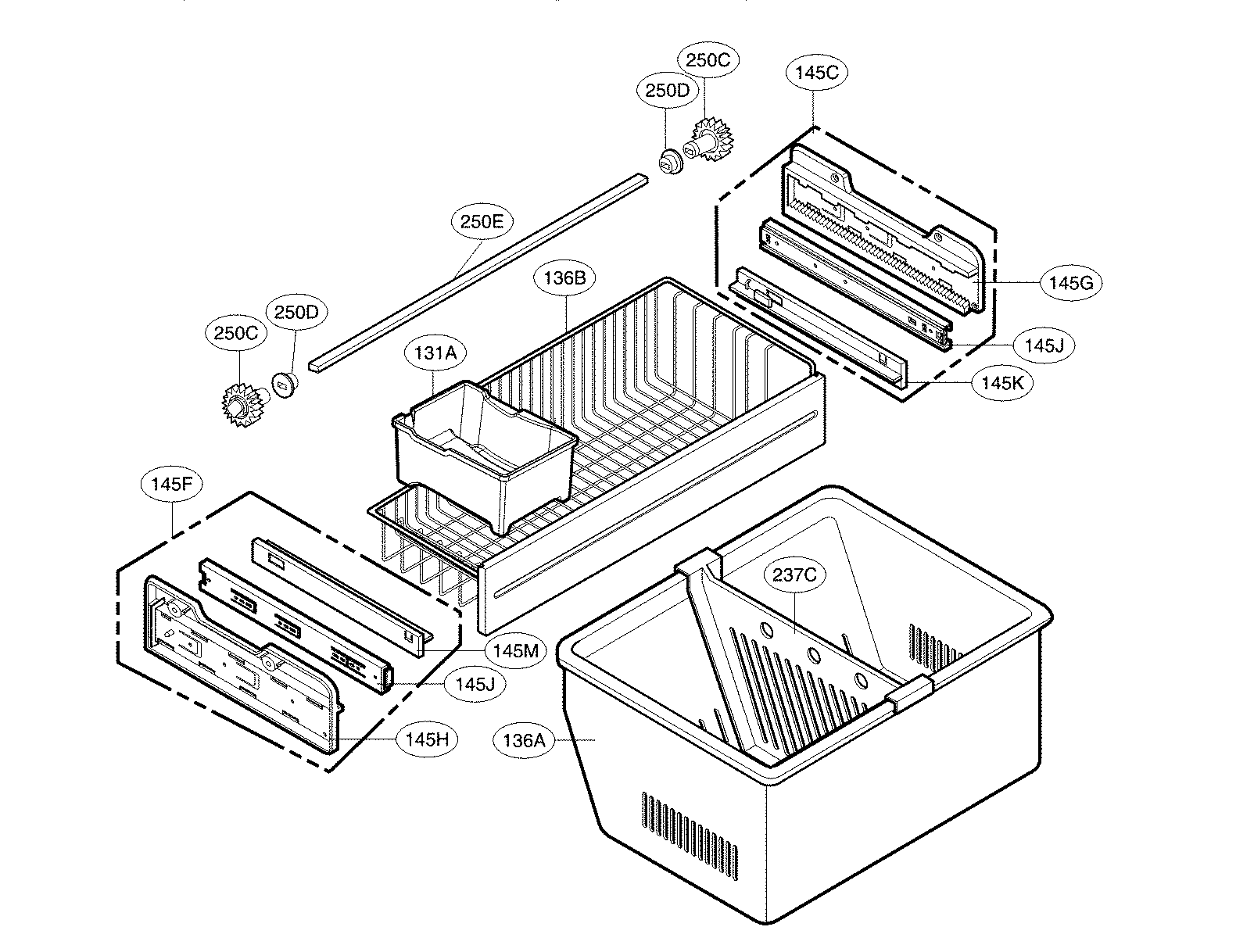 FREEZER PARTS