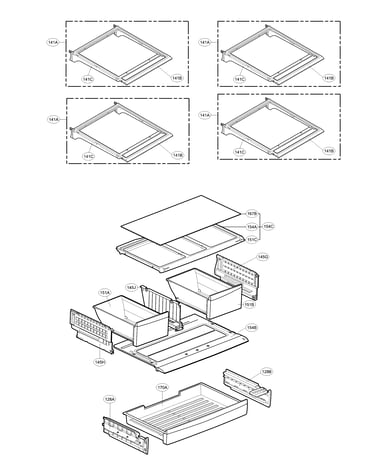 Refrigerator parts