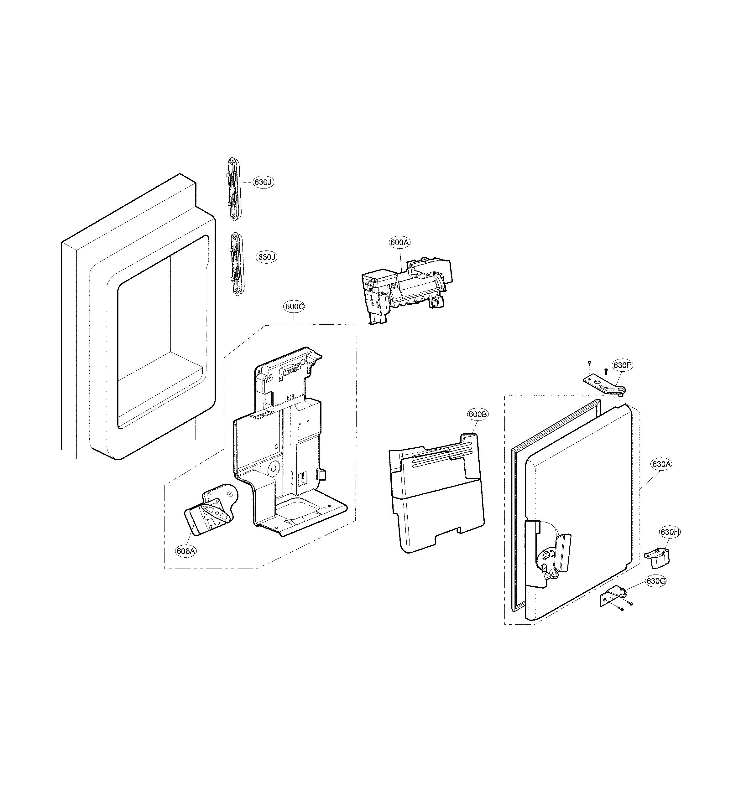 Ice maker parts