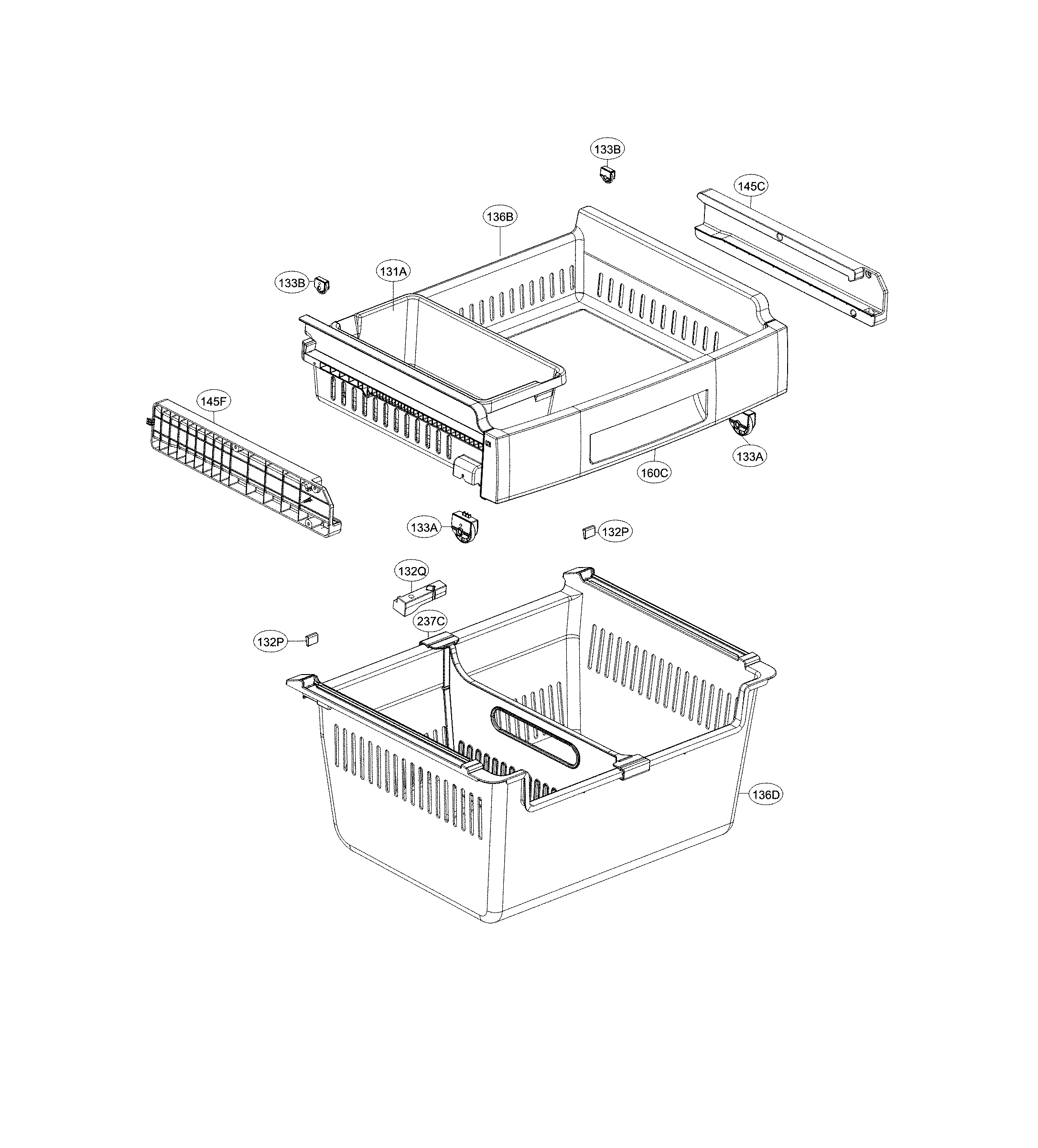 Freezer parts