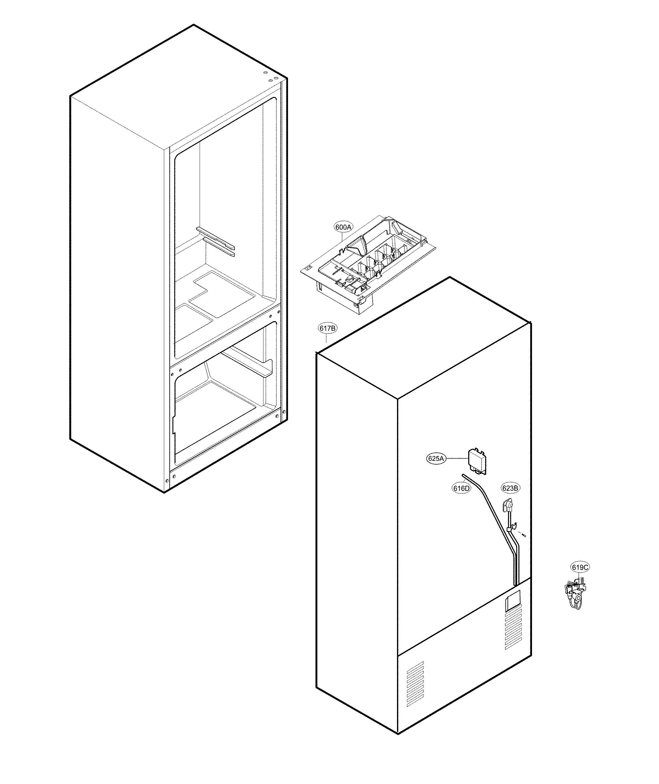 Ice maker parts