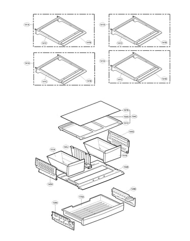 Refrigerator parts