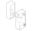 Kenmore Elite 79573133412 valve and water parts diagram