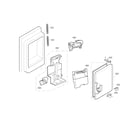 Kenmore Elite 79573133412 ice maker parts diagram