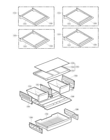 Refrigerator parts