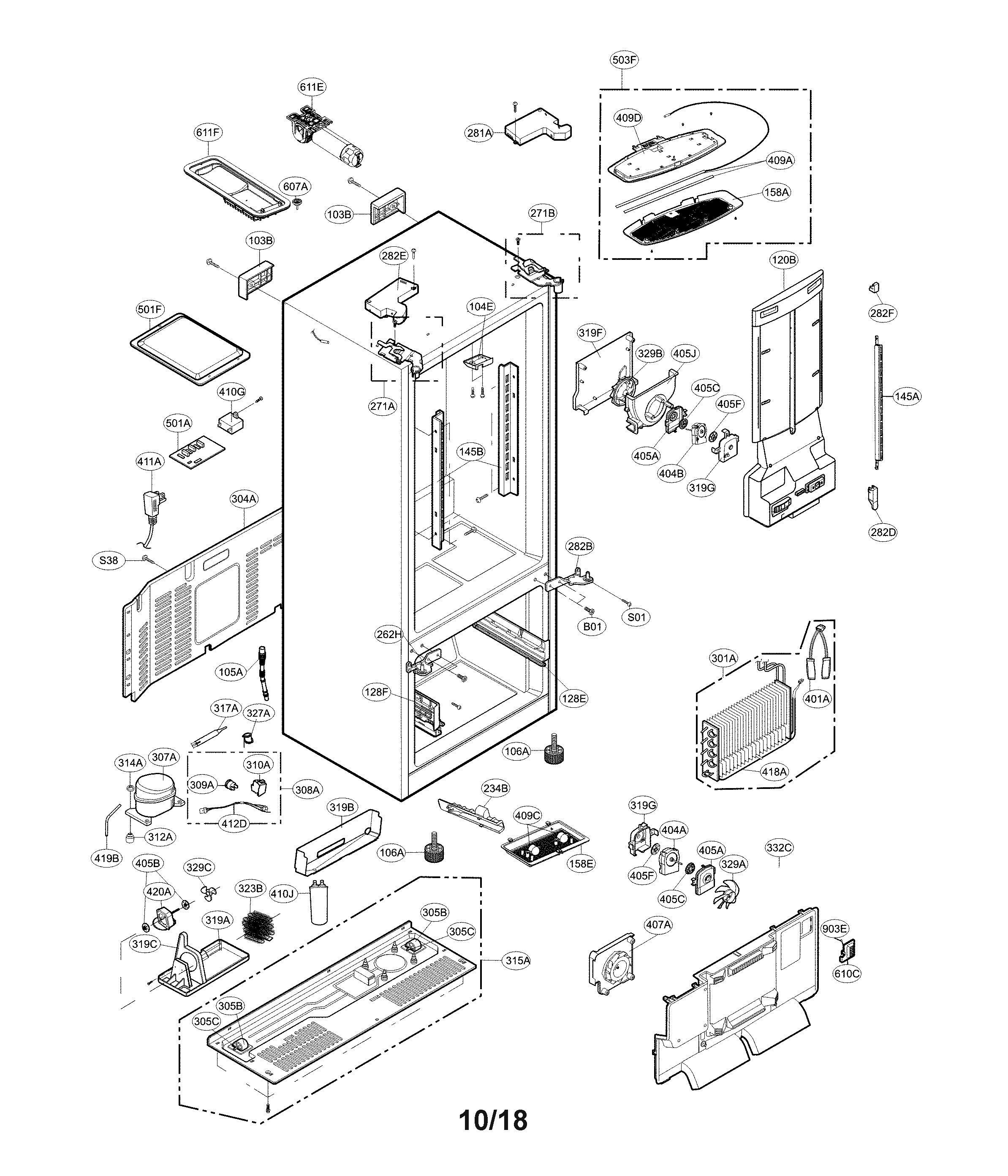 Case parts