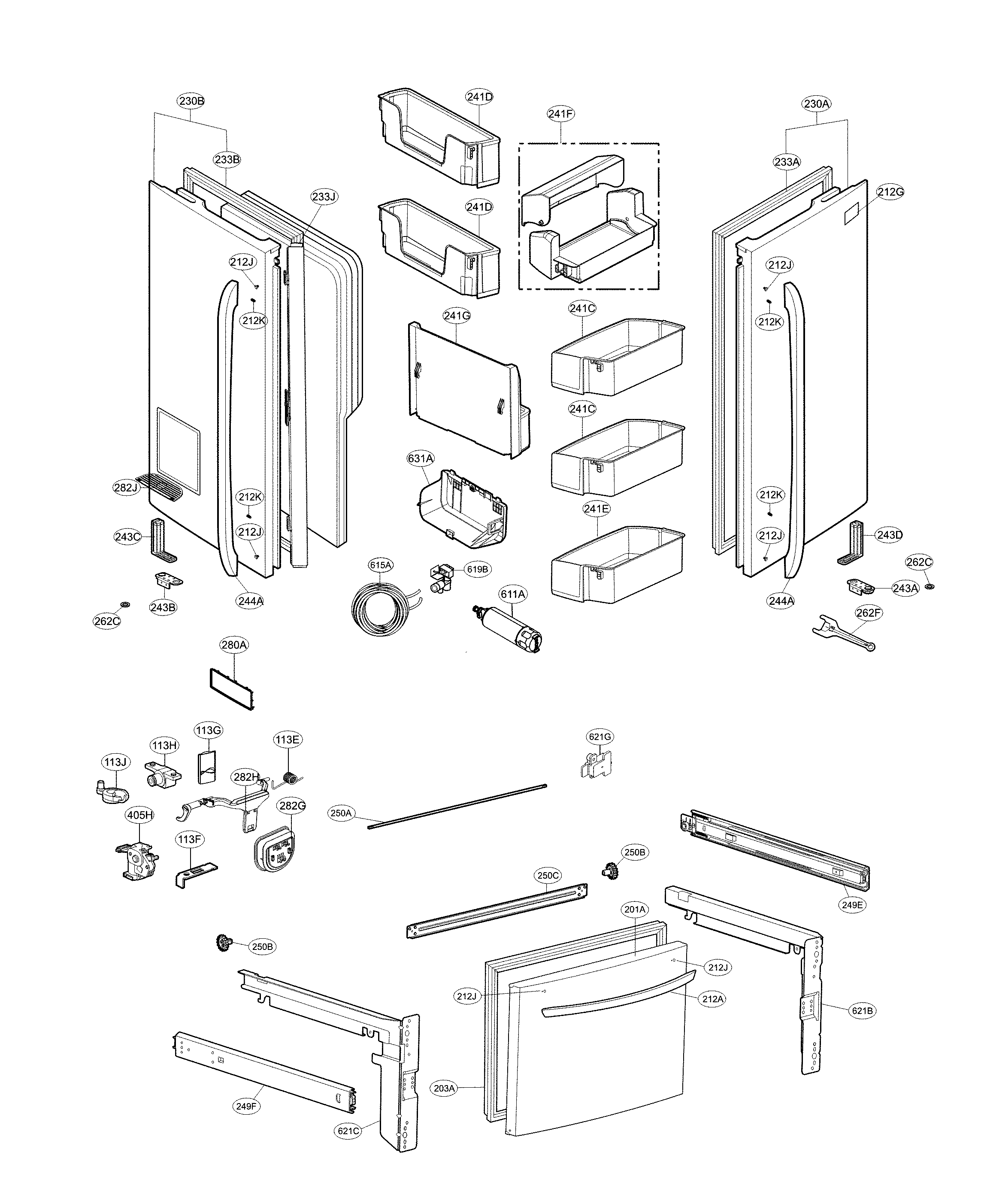 Door parts