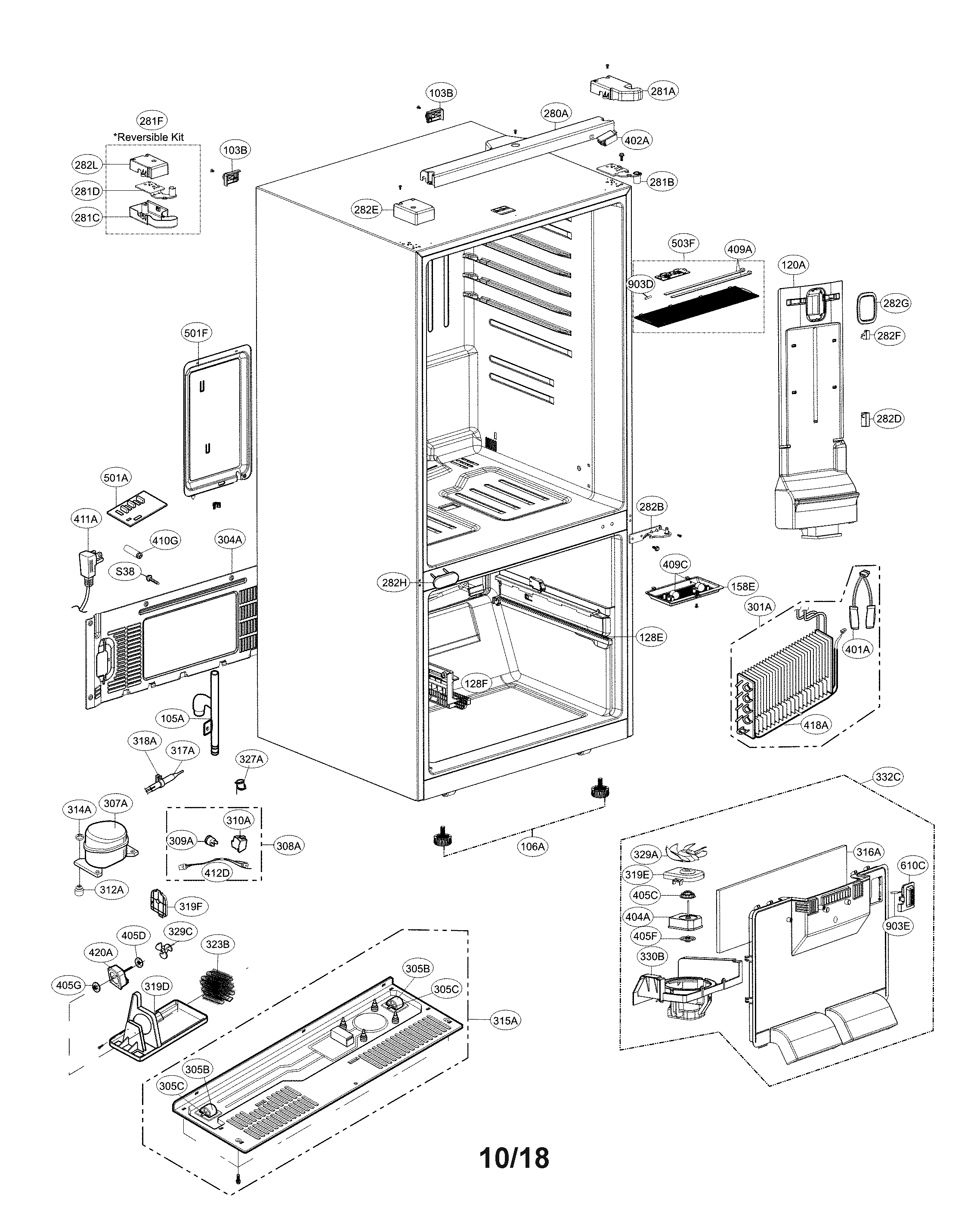 Case parts