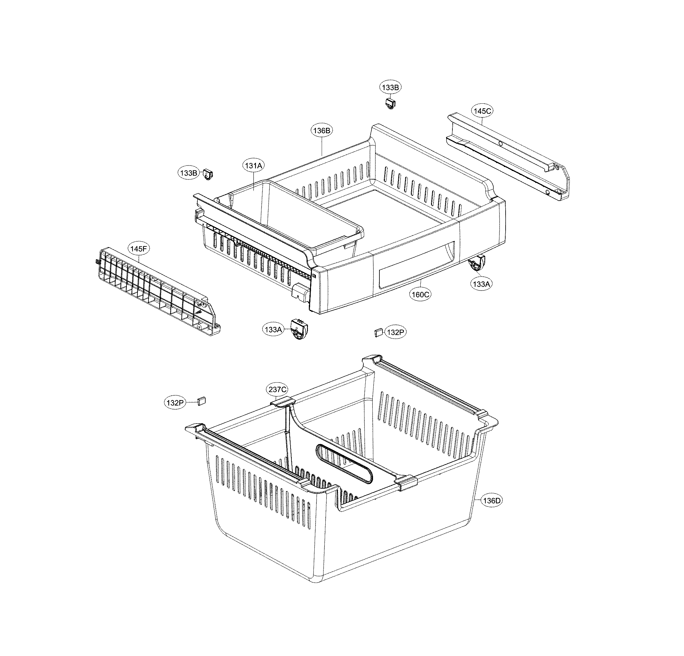 Freezer parts