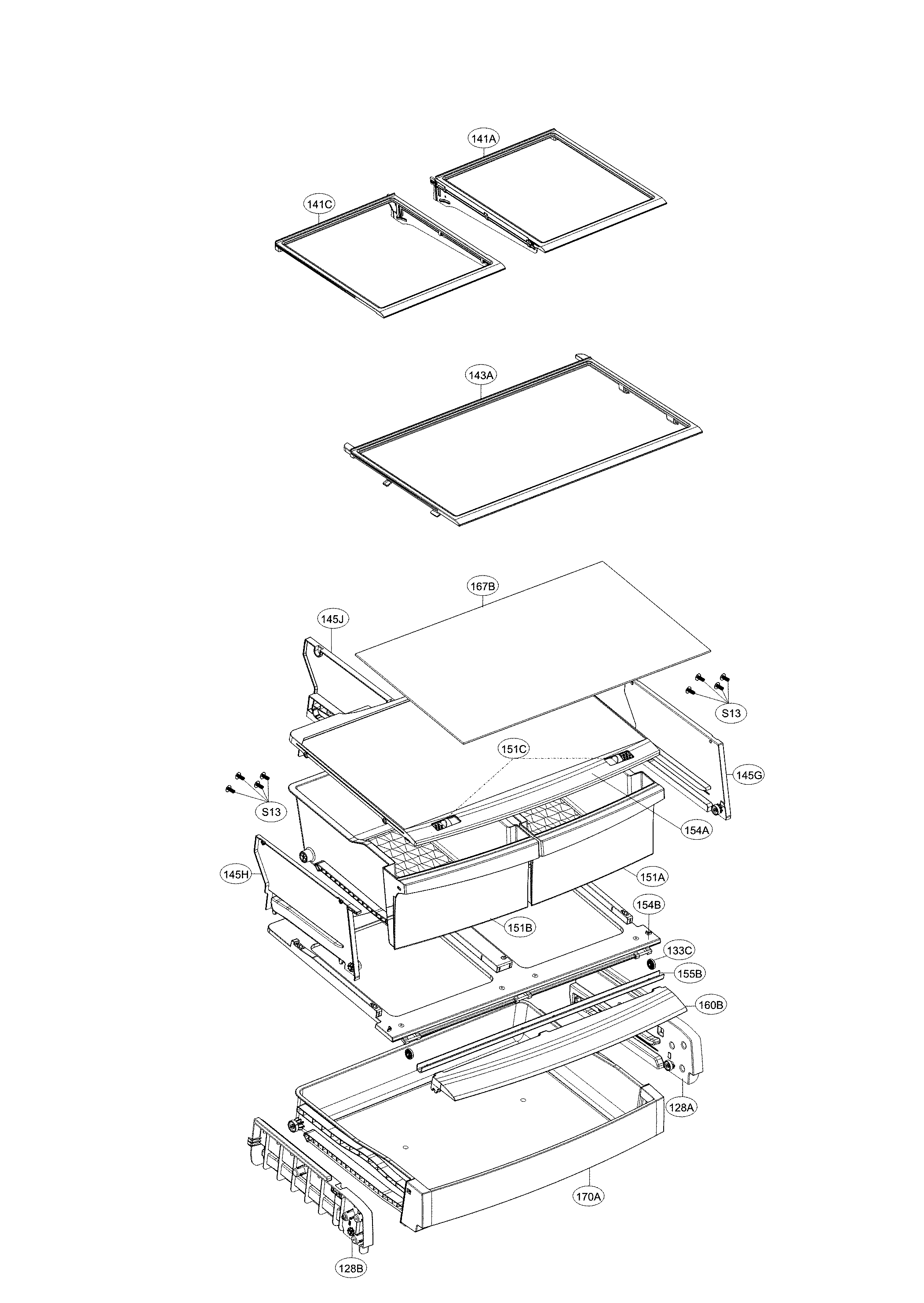 Refrigerator parts