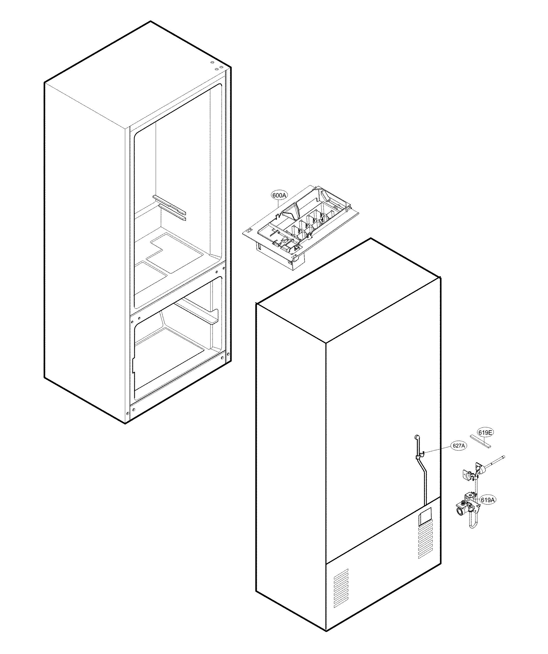 Ice maker parts