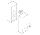 Kenmore Elite 79579044313 ice maker parts diagram