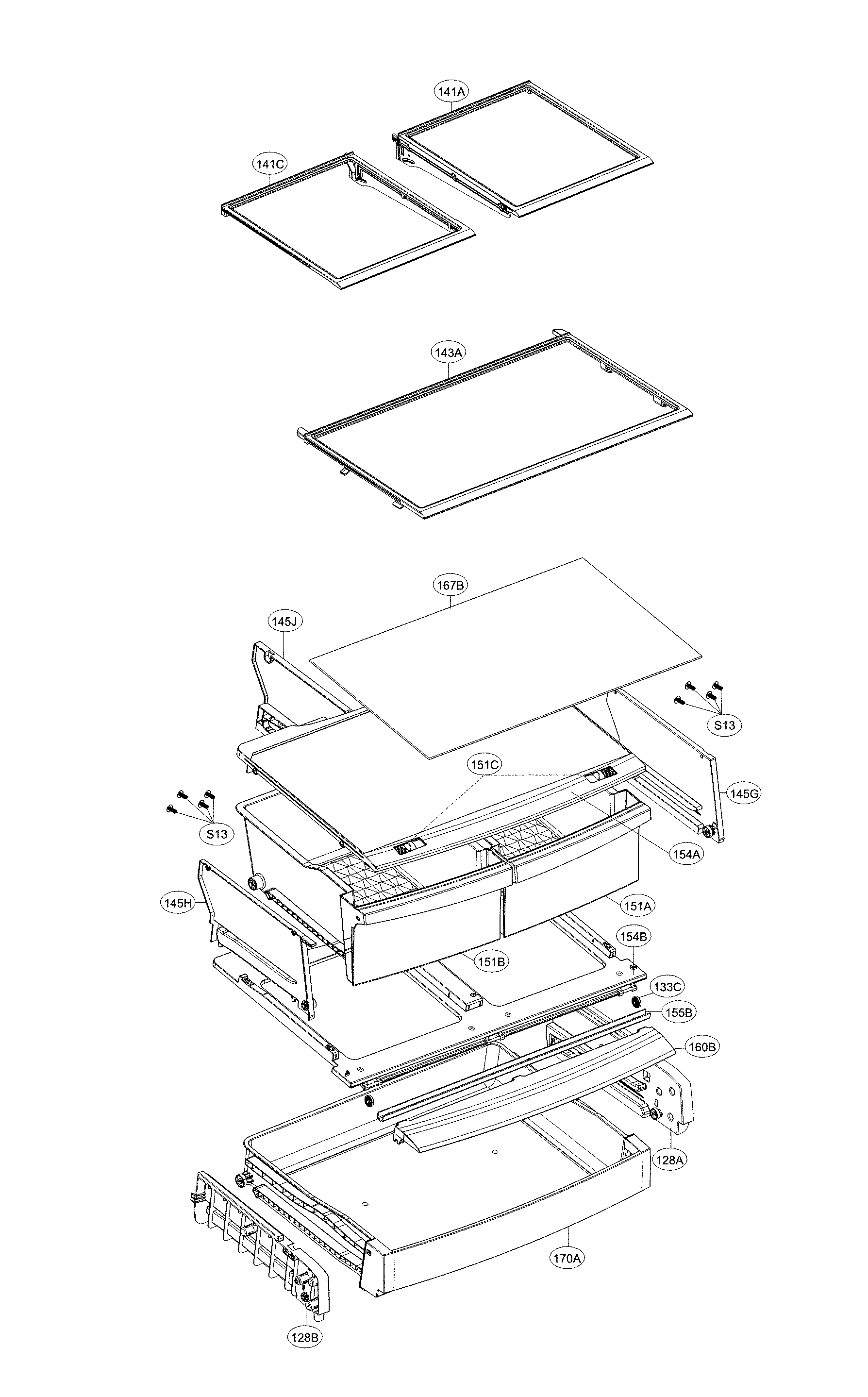 REFRIGERATOR PARTS