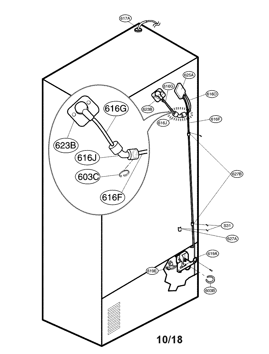 Valve and water parts