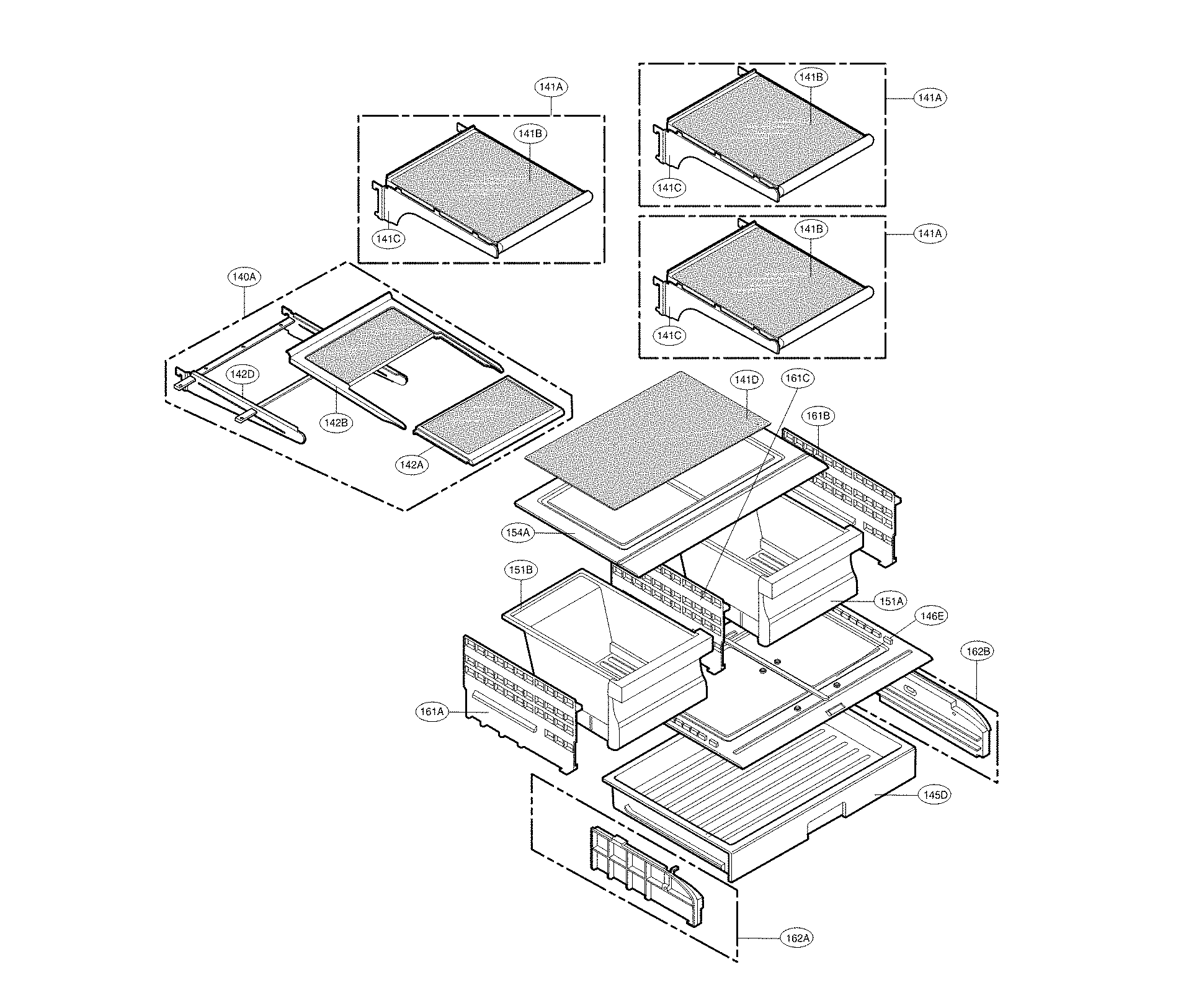 Refrigerator parts
