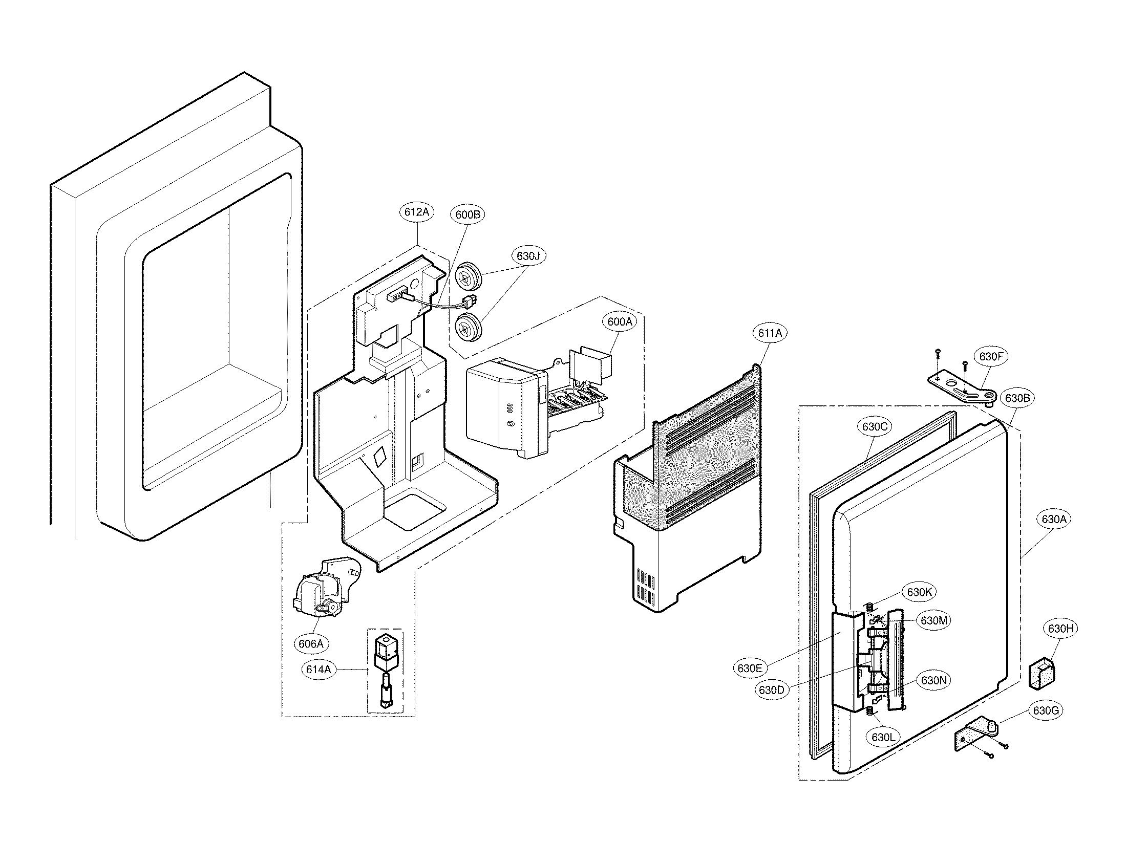 Ice maker parts