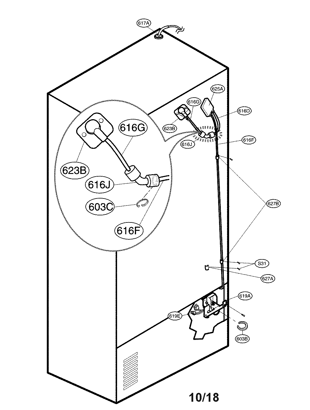 Valve and water parts