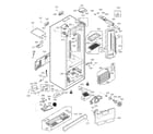 Kenmore Elite 79579752903 case parts diagram