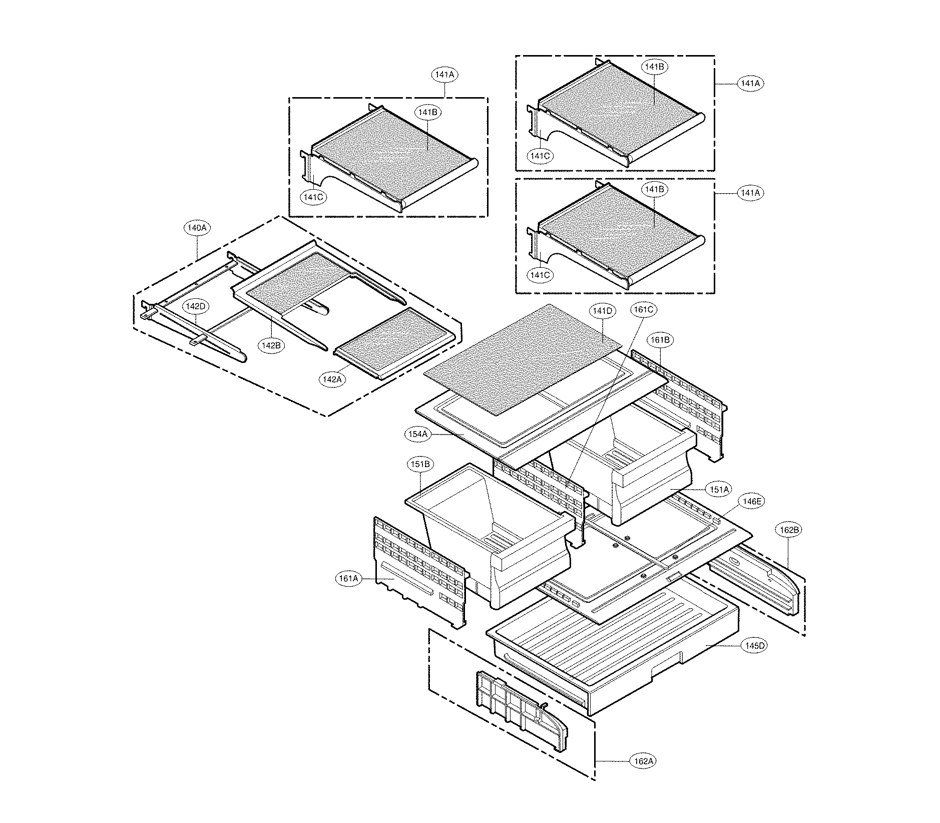 Refrigerator parts