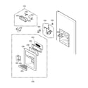 Kenmore Elite 79579752903 dispenser parts diagram