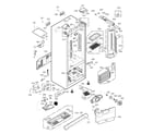 Kenmore Elite 79579754901 case parts diagram
