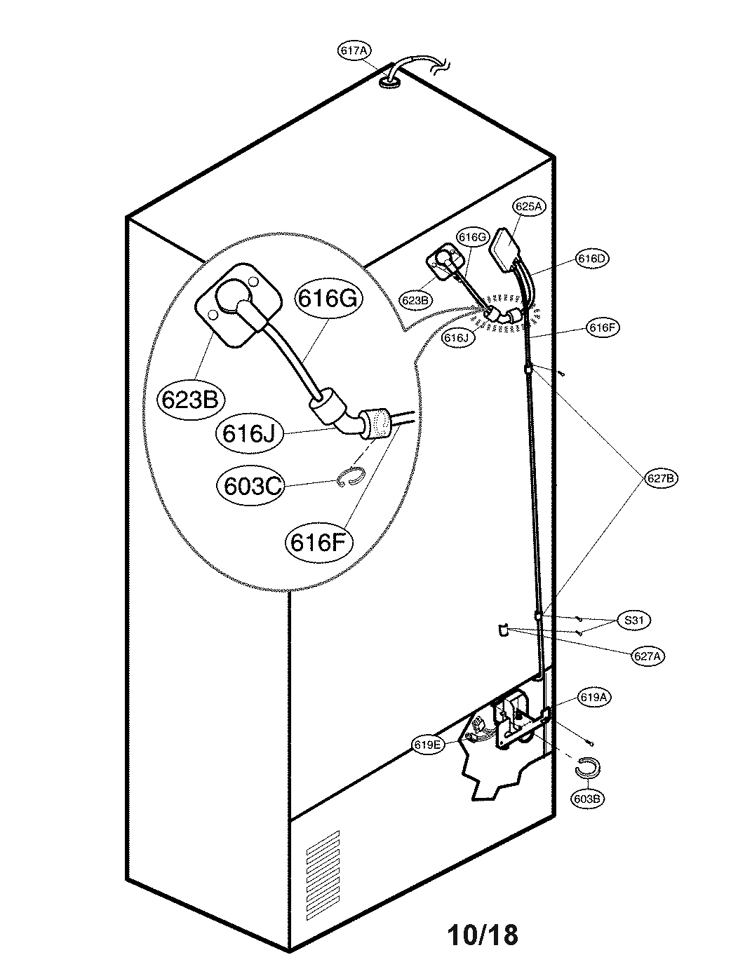 Valve and water parts