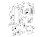 Kenmore Elite 79579754903 case parts diagram