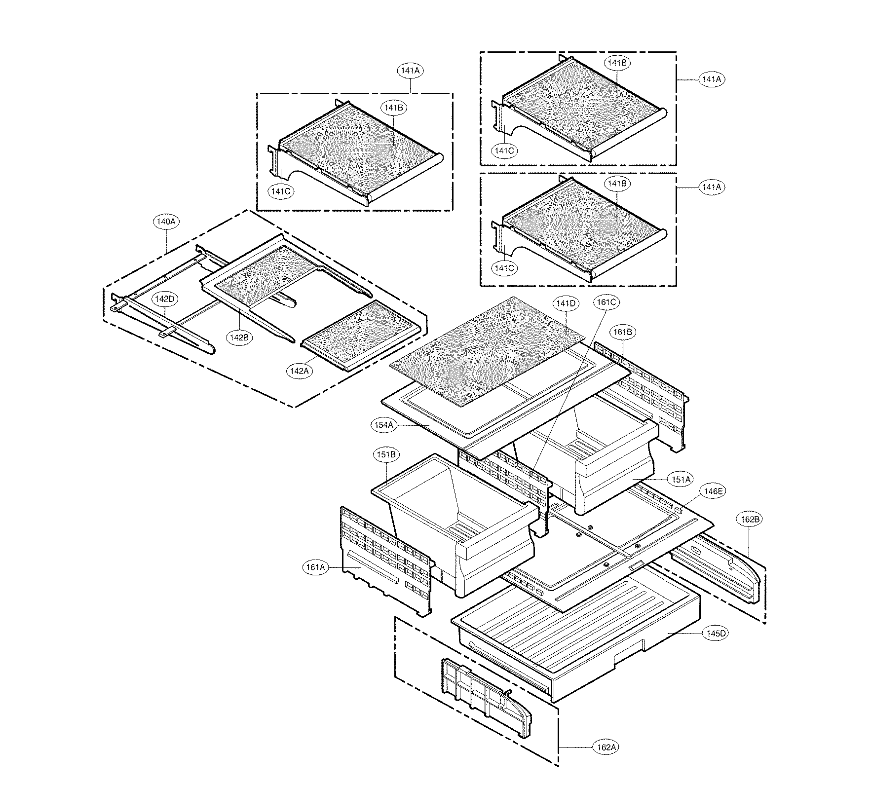Refrigerator parts