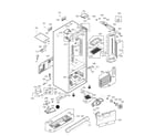Kenmore Elite 79579757901 case parts diagram